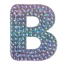 NlepkaBeans Alphabets Psmeno B (2"""" x 2"""" Balen 1 ks) Vyrezan do tvaru Adhezivn zda - Deti Teens Dospel