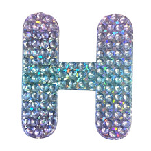 NlepkaBeans Alphabets Psmeno H (2"""" x 2"""" Balen po 1 kusu) Lepidlo narezan do tvaru Zadn strana - Deti Teens Dospel