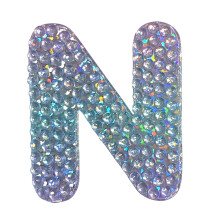 NlepkaBeans Alphabets Psmeno N (2"""" x 2"""" Balen 1 ks) Vyrezan do tvaru Adhezivn zda - Deti Teens Dospel