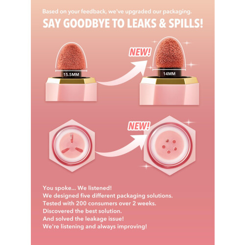 SHEGLAM Color Bloom Liquid Blush-Coral Glow 2