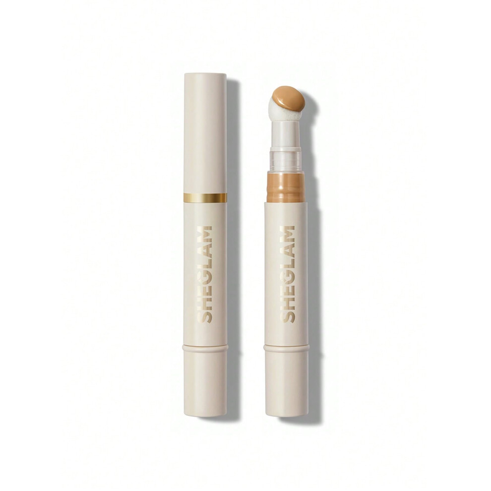 Sheglam Complexion Boost Concealer Sponge-Head Applicator Matte Liquid Concealer Long Lasting Brightening Color Corrector Weightless All-Day Long Last