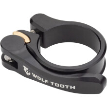 Wolf Tooth QR Schnellspanner Sattelklemme - 29,8mm Schwarz
