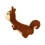 KONG KONG Scruffs Plush Assorted Dog Toy (Squirrel) 4