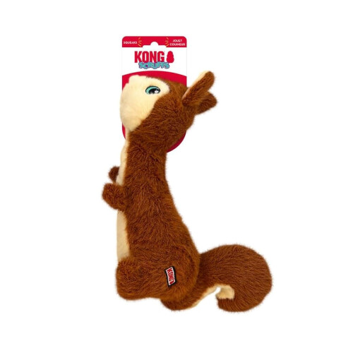 KONG KONG Scruffs Plush Assorted Dog Toy (Squirrel)