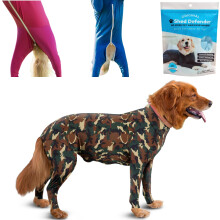 Shed Defender Original Hunde-Einteiler fr den Fellwechsel von Hunden, gesehen in Shark Tank, leicht, atmungsaktiv, Bodysuit fr Hunde, Erholun