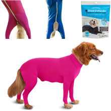 Shed Defender Original-Hunde-Einteiler fr Hundehaare, gesehen auf Haifischbecken, leichter, atmungsaktiver Body fr Hunde, Genesungsanzug, Overall,