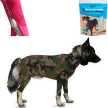 Shed Defender Sport-Hunde-Einteiler fr den Fellwechsel von Hunden, gesehen in Shark Tank, leicht, atmungsaktiv, Bodysuit fr Hunde, Haustier-O