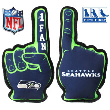 NFL Seattle Seahawks #1 -fanilelu koirille ja kissoille. Paras kova PET-lelu, jossa on sisempi squeaker