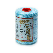 Espiga Nr. 18  100 % Nylon-Omega-Schnur zum Stricken und Hkeln  23 Aqua