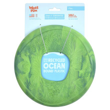 WEST PAW Seaflex Sailz Dog Toy Flying Disc - Machine Washable Dog Toys for Moderate Chewers - Eco-Friendly Zogoflex Toys for Dogs - Perfect for G