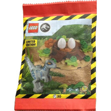 LEGO Jurassic World: Baby groene roofvogel met nest