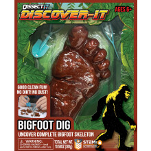 Tophemmeligt leget?j Dissec-It Discover-It Bigfoot Dig Kids Science Kit Gel-dissektionskit til b?rn at l?re anatomi STEM-leget?j til drenge og pi