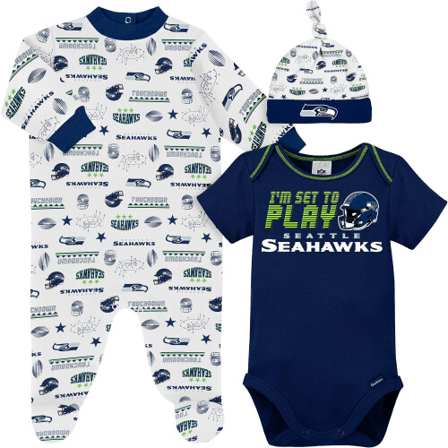 Gerber Gerber NFL Baby Boy Pack Footie Registry Cade