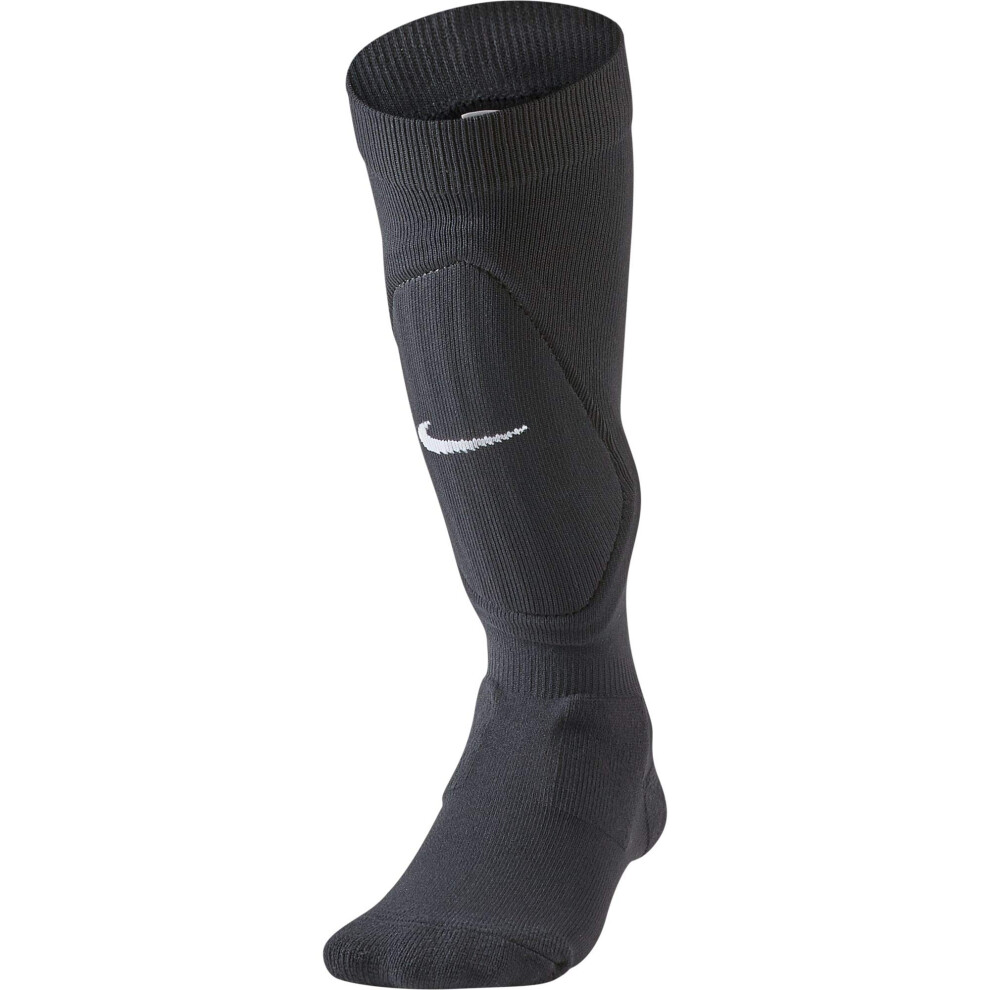 Photos - Protective Gear Set Nike Shin Sock Sleeve Black/White Size Medium/Large SP2168-010-M/L 