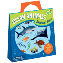 Peaceable Kingdom Press / Nlepka zbava! Taka s opakovane pouitelnmi samolepkami Ocean Animals