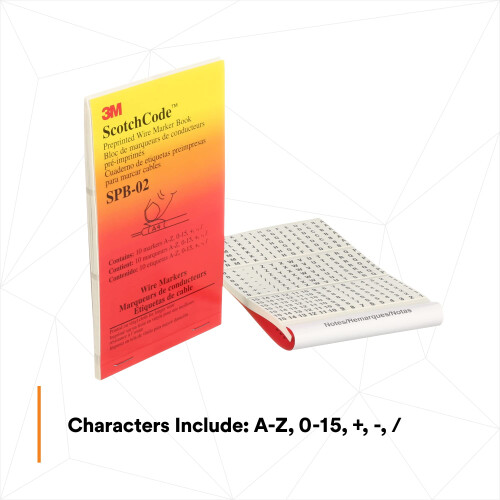 3M Livre de marqueur de fil pr   imprim    de 3M 2