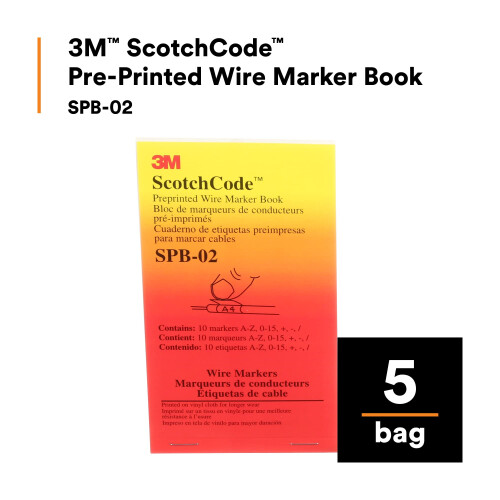 3M Livre de marqueur de fil pr   imprim    de 3M 1
