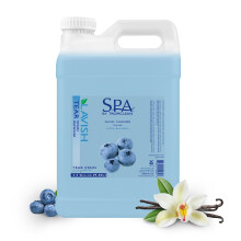 Tropiclean Spa Teen Stain Remover per cani | Blueberry Facial Shampoo | Eliminator di odore | Senza lacrime | Sbiancante e illuminamento | Realizzato