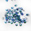 Yantuo SS16 Cristal Verde Escuro AB Strass Flatback 2