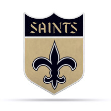 Rico Industries NFL-fotboll New Orleans Saints Retro Shape Cut Vimpel - Hem och vardagsrum D?cor - Mjuk filt EZ att hnga