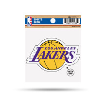 RICO INDUSTRIES NBA LOS ANGELES LAKERS PRIMAIRE LOGO 4X4 DEEM TEAM KLEURGROOTTE VAN HET INDIVIDUELE DECAL BLIJKT 3,5 X 4,5- """"