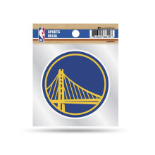 Rico Industries NBA Golden State Warriors 4 """" X4 """" Small Style Decal Team Color
