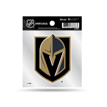 Rico Industries NHL Hockey Vegas Golden Knights 4 """" X4 """" Small Style Decal Team Color