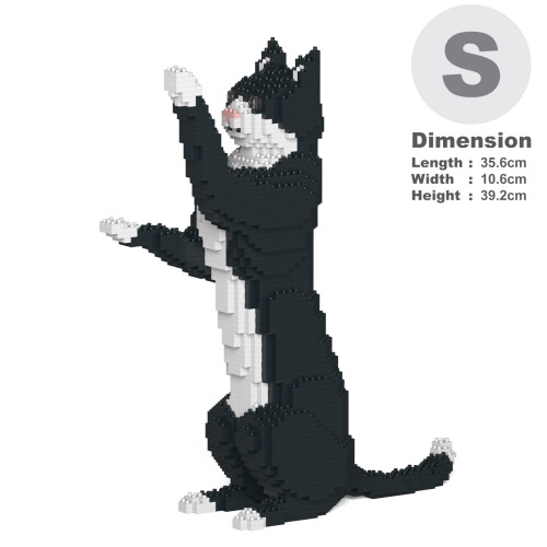JEKCA Tuxedo Kat 05S | Plastic Bouwstenen | Leeftijd 14+ 1