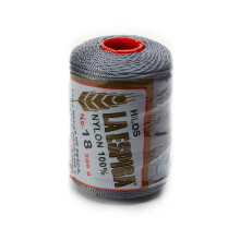 Espiga Nr. 18  100 % Nylon-Omega-Schnur zum Stricken und Hkeln  48 Cool Grey