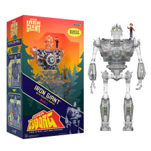 Super7 Rautajättiläinen Super Kyborgi - Rautajättiläinen (kirkas) toimintahahmo