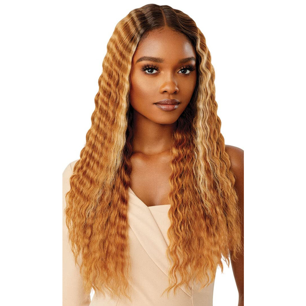 Outre Unisex Synthetic Melted Hairline Lace Front Wig- Lilyana (613)