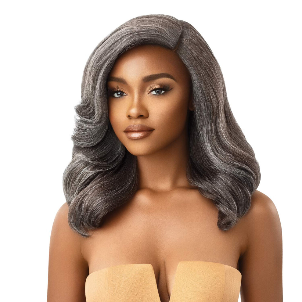 Outre Lace Front Wig - Neesha Soft & Natural - Neesha 202 (Ff Moonstone Gray)