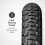 Schwinn Pneu de bicicleta Schwinn Knobby com Kevlar (preto 20 x 2,12 polegadas) 3