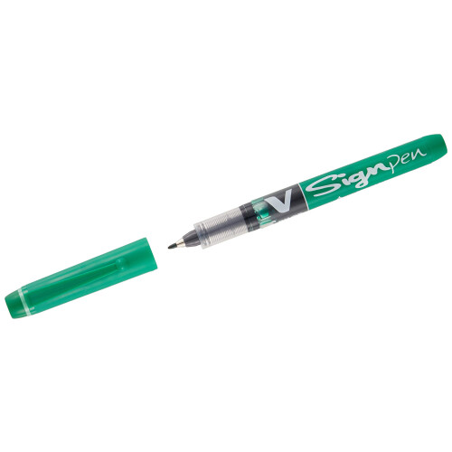 Pilot Pilot V Sign Pen Liquid Ink 2,0 mm Spitze     Gr   ner Einzelstift 1