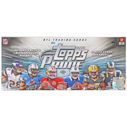 NFL 2013 Topps Prime Hobby Sammelkarten