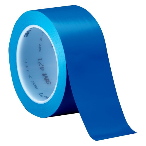 3/4"""" x 36 yds. Bl 3M vinyltape 471