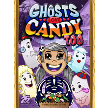 Ghosts Love Candy Too A Trick or Treat Candy Themed Family Card Game for 2 to 6 Players - 25th Century Games