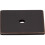 Top Knobs TK95TB Griff/Zug-R   ckplatte 1