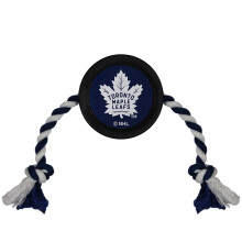 Pets First NHL Toronto Maple Leafs Puckspielzeug fr Hunde und Katzen. Spielen Sie Hockey mit Ihrem Haustier mit diesem lizenzierten Hundespielzeug a