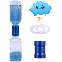 Waitahug Tornado Maker Vejrleget?j Ultralet aluminiumsforbindelsesr?r inklusive 2 tomme flasker Vandt?t tornadoleget?j Velegnet til b?rns naturvi