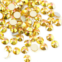 Towenm 1000 Pieces Glass Flatback Rhinestone  SS16 4mm Glue Fix Flatback Crystals  Non Hotfix Flatback Crystal Rhinestone for Nails Crafts Clothe