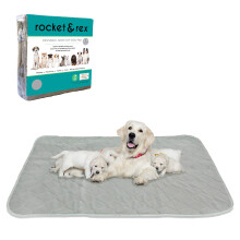 rocket & rex Premium XL Antislip wasbaar plaskussen voor honden Waterdicht en herbruikbaar puppykussen voor zindelijkheidstraining Whelping Reisv