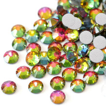 Towenm 200 Pieces Crystal Flatback Rhinestones  SS30 Glue Fix Glass Flat Back Crystals for Crafts Nails  Non Hotfix Flatback Crystal Rhinestone