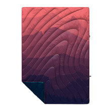Rumpl Original Puffy Blanket: manta de campamento caliente hinchazn 100% aislamiento de polister reciclado liviable empacable manta resistente al a