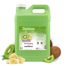 TropiClean Condicionador para ces Condicionador profissional para desembaraar e hidratar Puppy Safe Fabricado nos EUA Aroma de manteiga de caca
