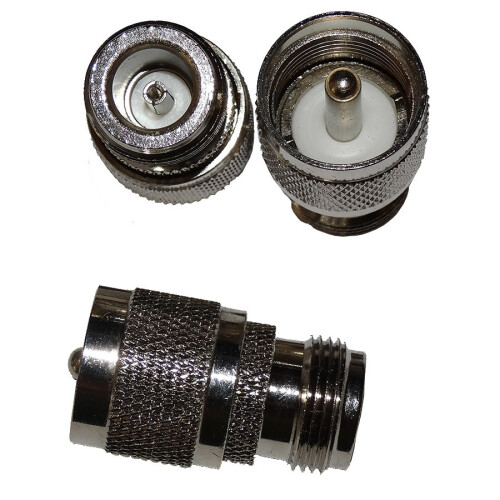 UHF-antenneadapterstik/N-stikkontakt