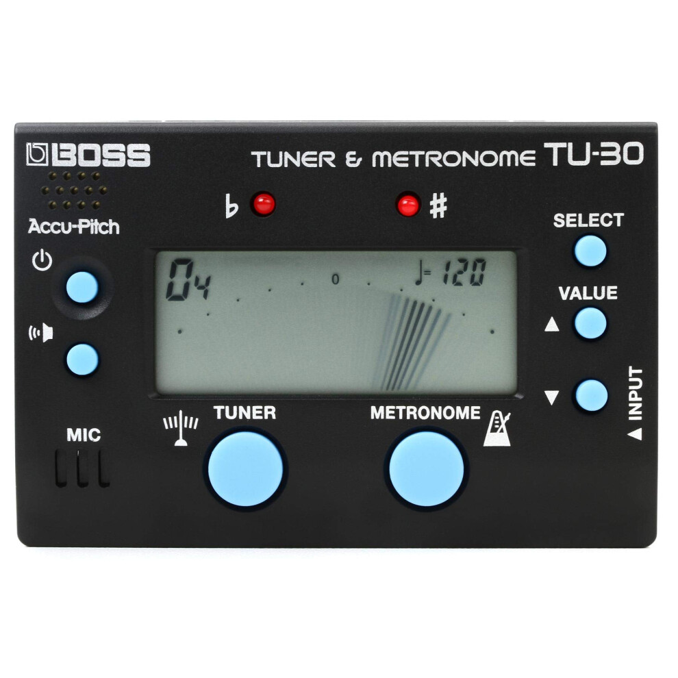 Boss TU-30 Metronome Tuner