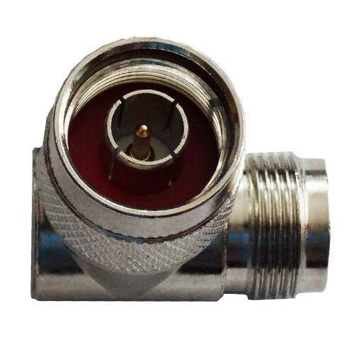 Vinklet antenneadapter N-stik/N-fatning 1
