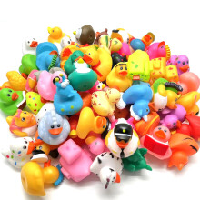 LINICE 30 Pcs Rubber Ducks Random Assortment Ducks Bulk Mini Rubber Duckies for Toddler Baby Bath Toys Kids Bath Pool Toys Birthday Gifts Part