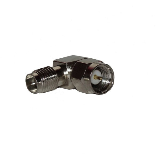 SMA-F/SMA-M vinklet antenneadapter